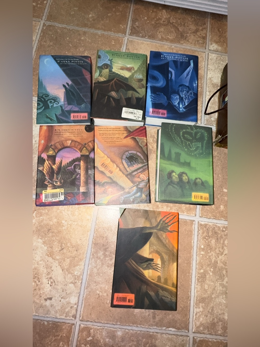Harry Potter Hardcover Box Books
Set 1-7 Trunk Chest Limited
Edition Collectible - Picture 13 of 16